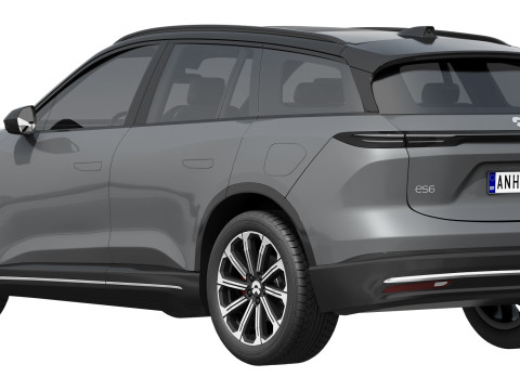 NIO ES6 EL6 2025 3D Model