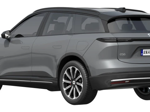 NIO ES6 EL6 2025 3D Model