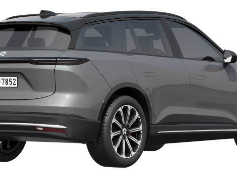 NIO ES6 EL6 2025 3D Model