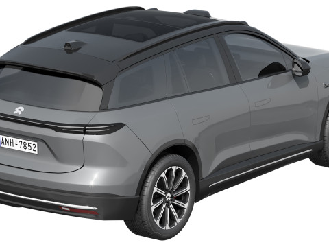 NIO ES6 EL6 2025 3D Model