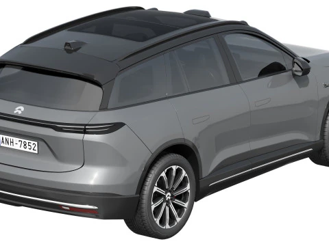 NIO ES6 EL6 2025 3D Model