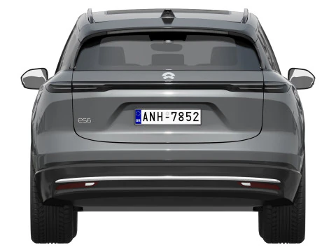 NIO ES6 EL6 2025 3D Model