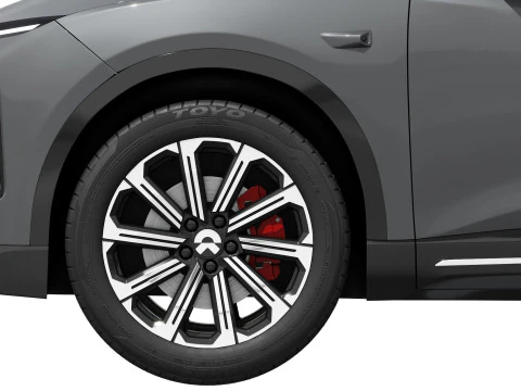 NIO ES6 EL6 2025 3D Model