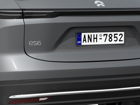 NIO ES6 EL6 2025 3D Model