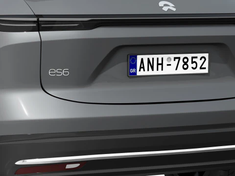 NIO ES6 EL6 2025 3D Model