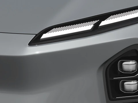 NIO ES6 EL6 2025 3D Model
