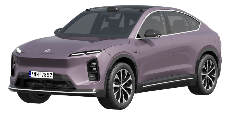 NIO EC6 2025 Model 3D .c4d .max .obj .3ds .fbx .stl .blend