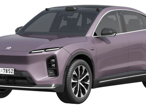 NIO EC6 2025 3D Modell