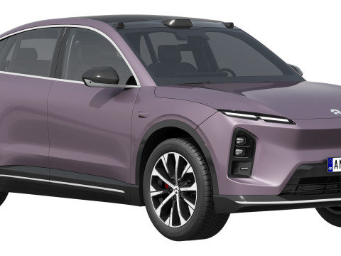 NIO EC6 2025 Model 3D