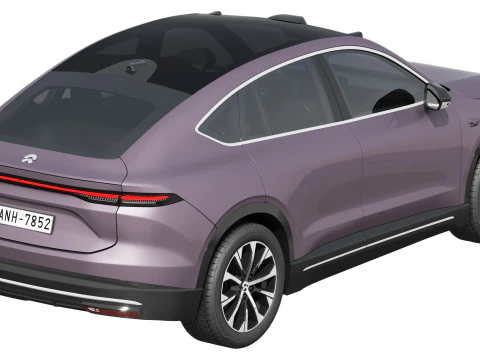NIO EC6 2025 3D Model