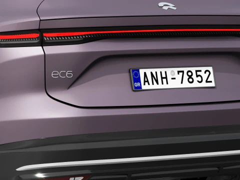 NIO EC6 2025 3D Model