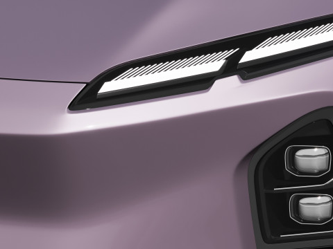 NIO EC6 2025 Model 3D