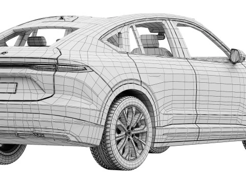 NIO EC6 2025 3D Model
