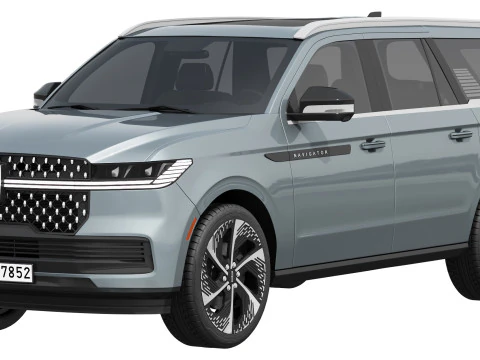 Линкольн Навигатор 2025 3D Модель