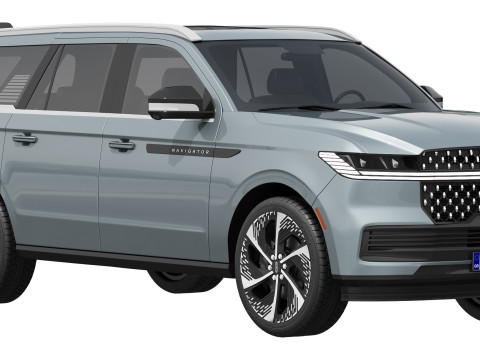 Lincoln Navigator 2025 3D Модель