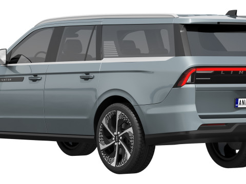 Lincoln Navigator 2025 3D Модель