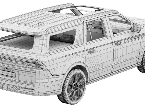 Lincoln Navigator 2025 3D Model