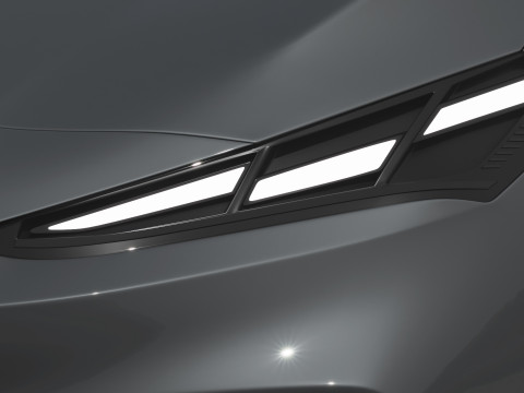 MG S5 EV 2026 Modèle 3D