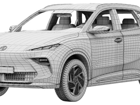 MG S5 EV 2026 Modèle 3D
