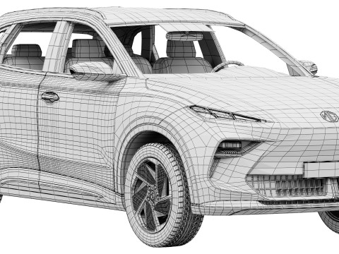 MG S5 EV 2026 Modèle 3D