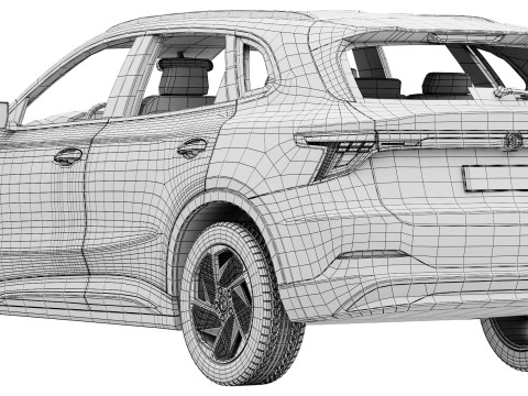 MG S5 EV 2026 Modèle 3D