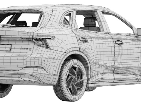 MG S5 EV 2026 Modèle 3D