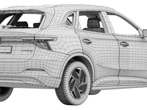 MG S5 EV 2026 3D Model