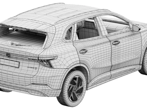 MG S5 EV 2026 3D Model