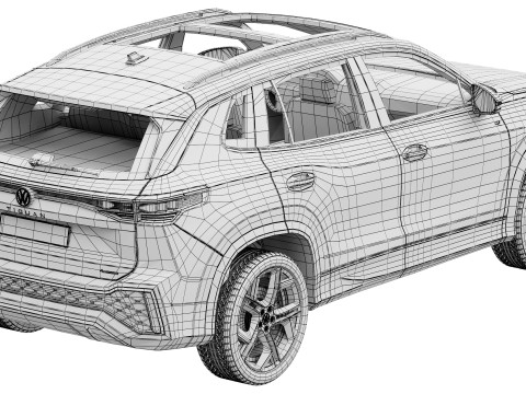 Volkswagen Tiguan R-Line 2026 Modelo 3D