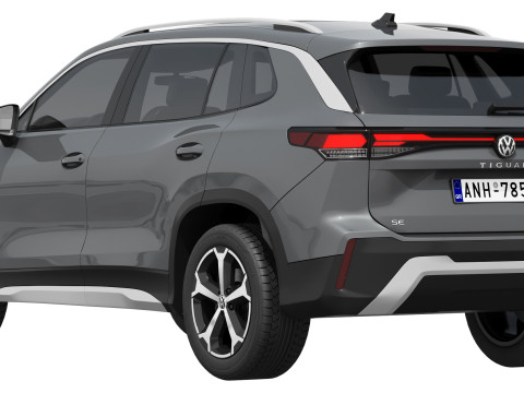 Volkswagen Tiguan 2026 3D Модель