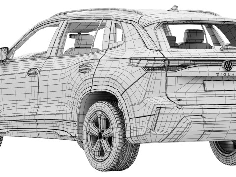 Volkswagen Tiguan 2026 3D Модель
