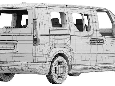 Kia PV5 Passenger 2025 3D Modell