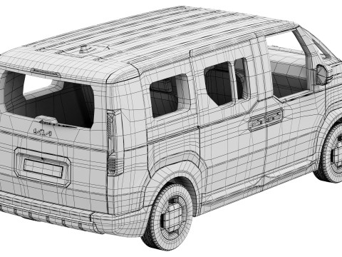 Kia PV5 Passenger 2025 3D Modell