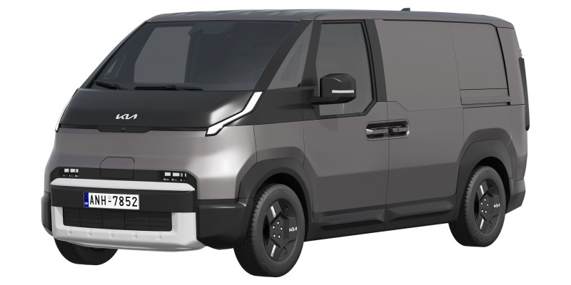 Kia PV5 Cargo 2025 3D Model .c4d .max .obj .3ds .fbx .stl .blend