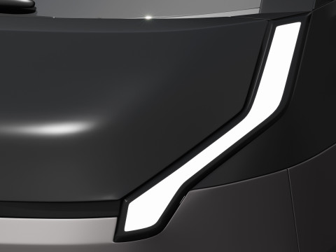 Kia PV5 Cargo 2025 3D Model