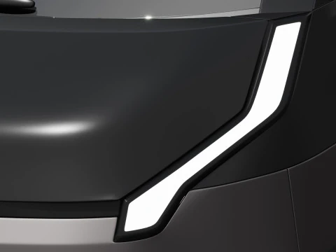 Kia PV5 Cargo 2025 Modello 3D