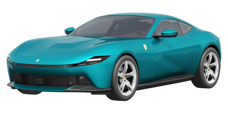 Ferrari Amalfi 2026 3D Model .c4d .max .obj .3ds .fbx .stl .blend