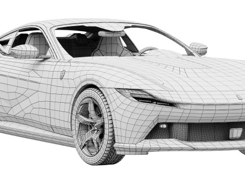 Ferrari Amalfi 2026 3D Model