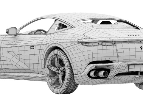 Ferrari Amalfi 2026 3D Model