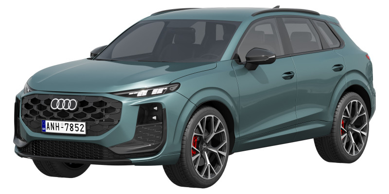 Audi Q3 2026 3D 模型 .c4d .max .obj .3ds .fbx .stl .blend 