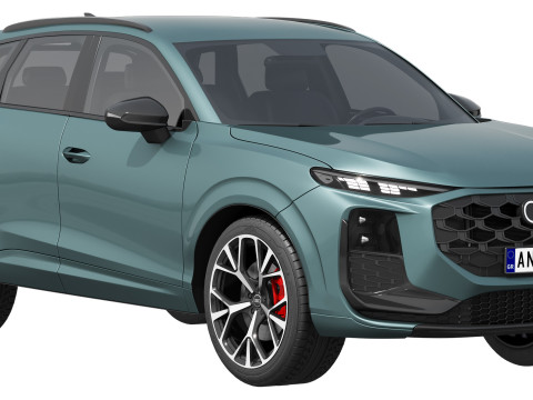 Audi Q3 2026 3D 模型