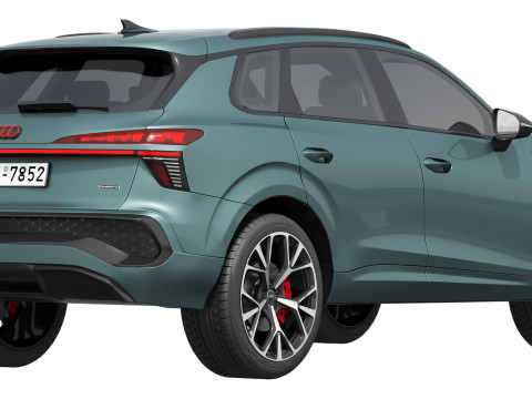 Audi Q3 2026 3D 模型