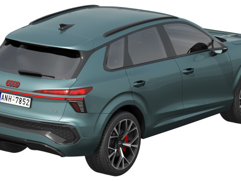 Audi Q3 2026 3D 模型