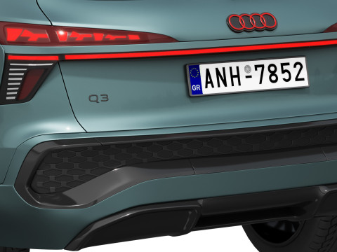 Audi Q3 2026 3D 模型