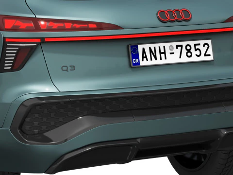 Audi Q3 2026 3D Model