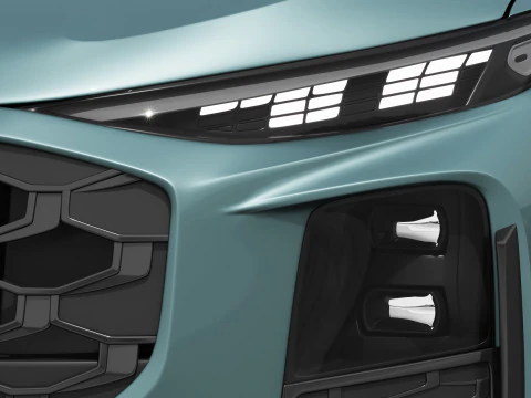 Audi Q3 2026 3D Model