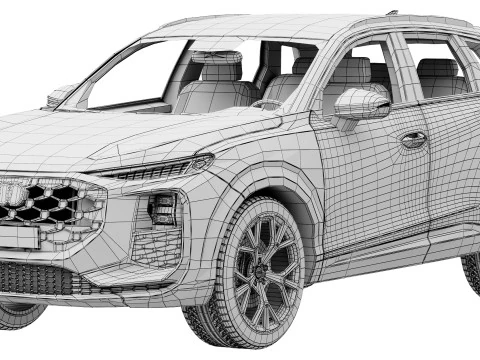 Audi Q3 2026 3D Model