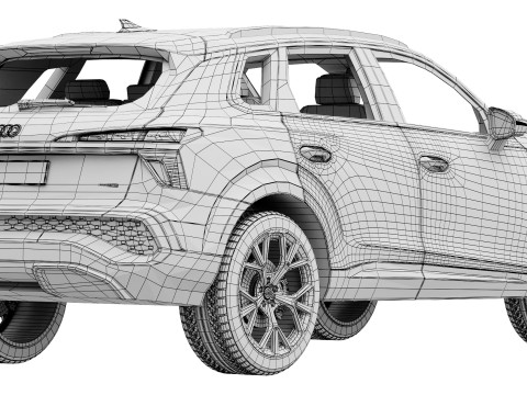 Audi Q3 2026 3D 模型