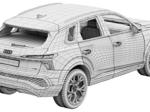 Audi Q3 2026 3D 模型