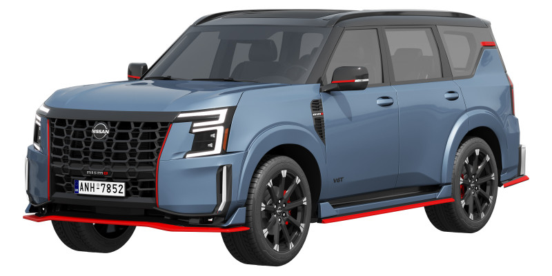 Nissan Armada Nismo 2026 3D 模型 .c4d .max .obj .3ds .fbx .stl .blend